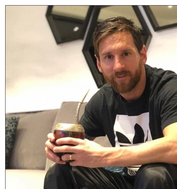 Bilderesultat for Messi yerba mate